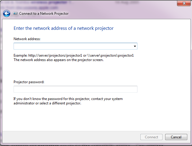 How to connect to a network projector from Windows 10 | Declaration of VAR