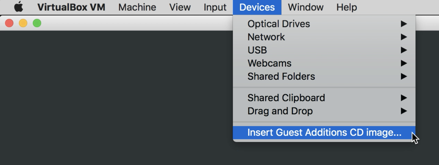 virtualbox guest additions download os x