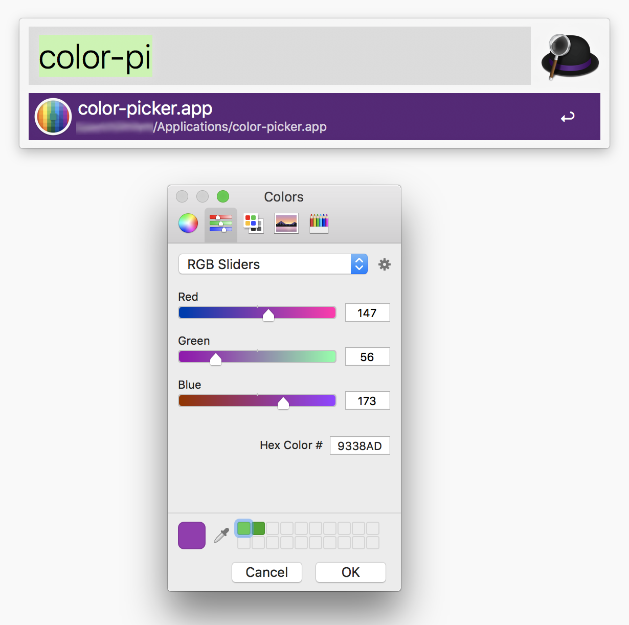 color picker for mac os