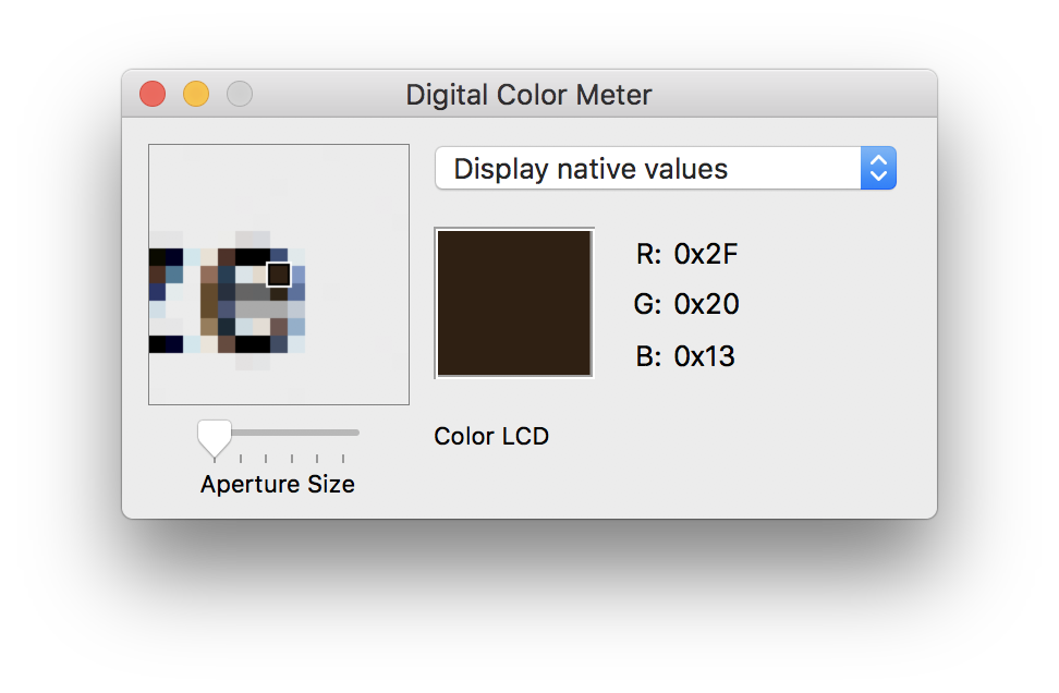 color picker mac