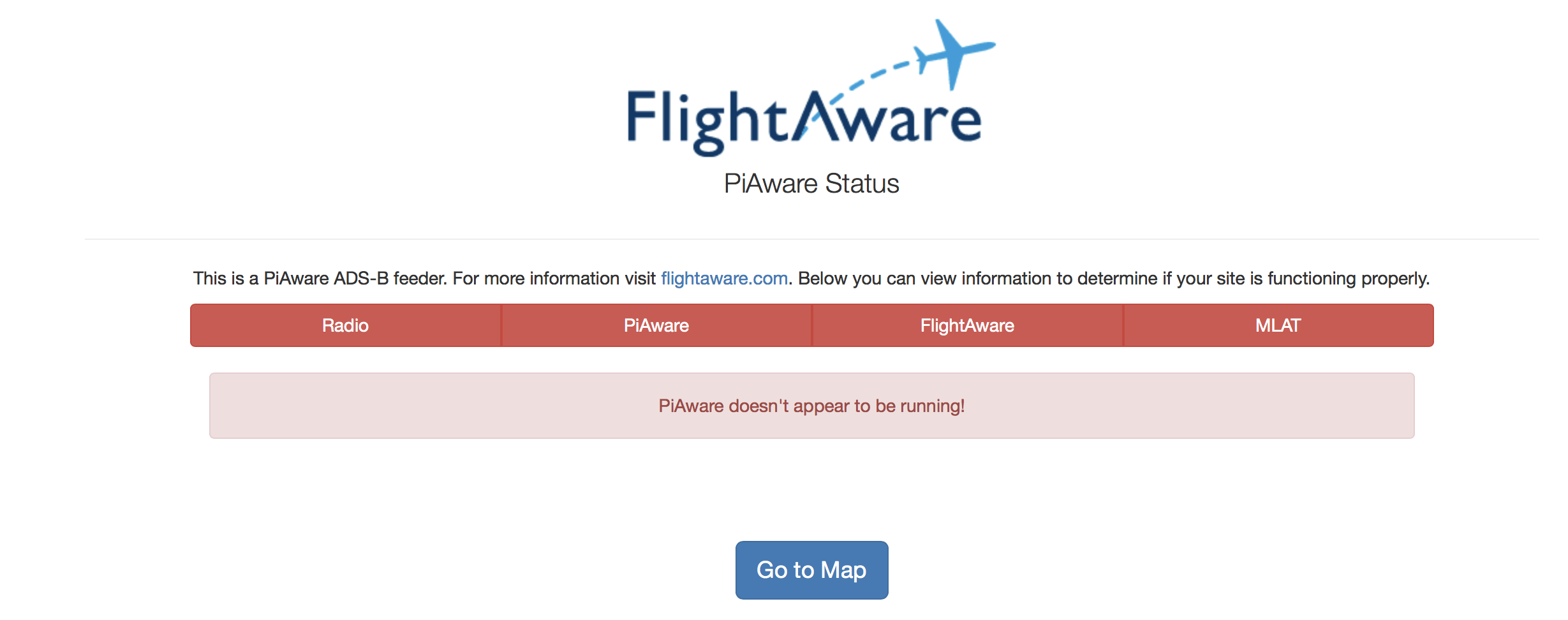 FlightAware not loaded