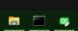 Qt Creator, taskbar icon