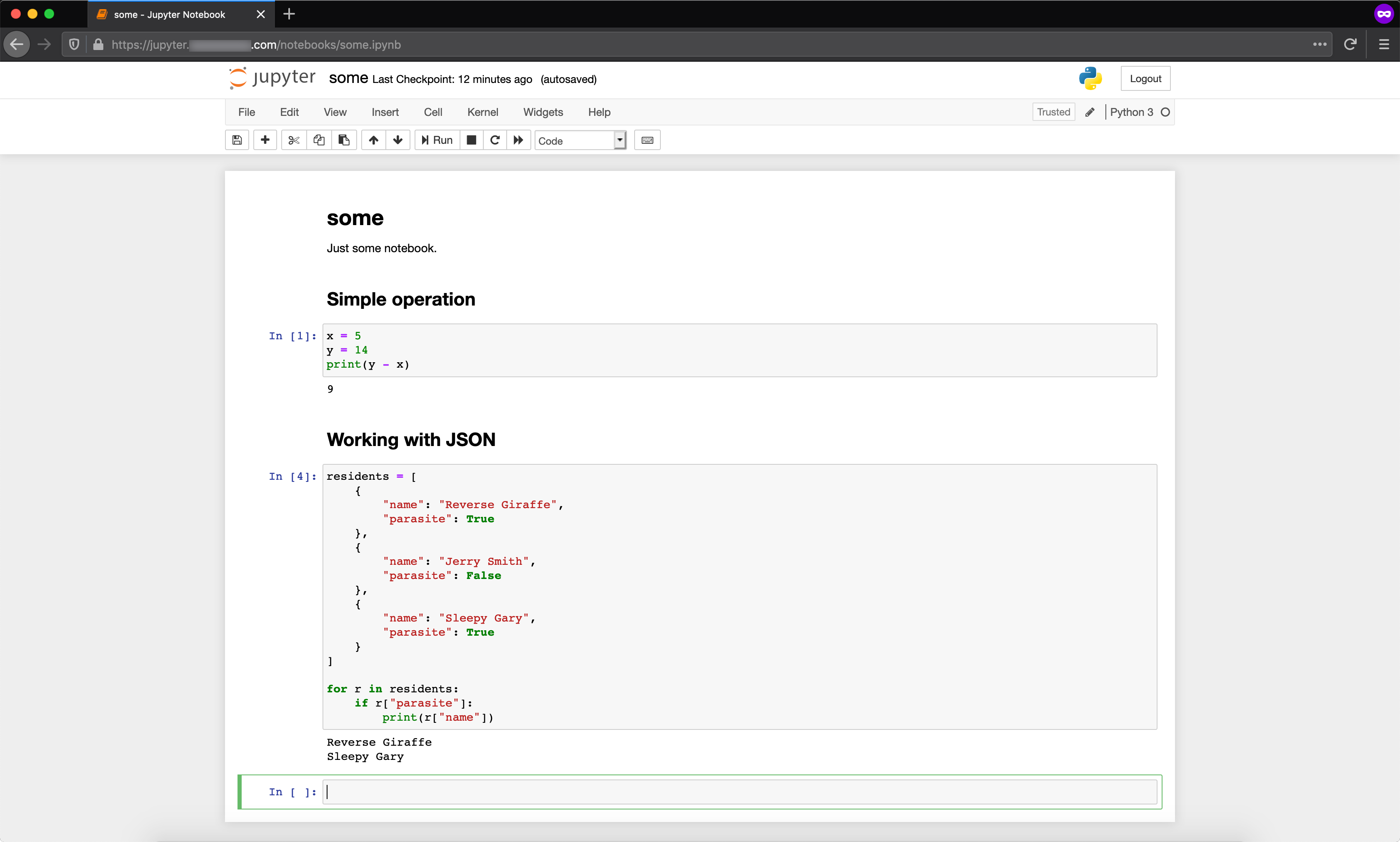 Jupyter Notebook