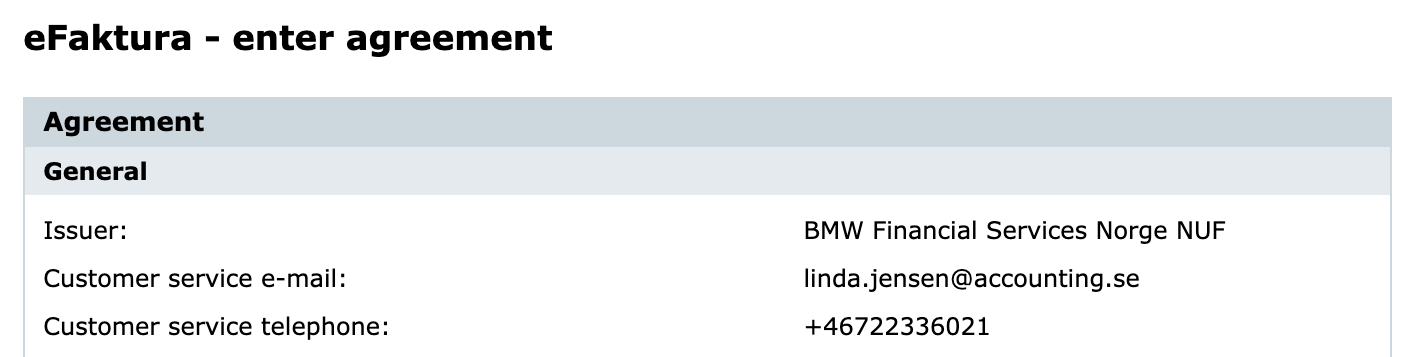 Nordea, BMW issuer details